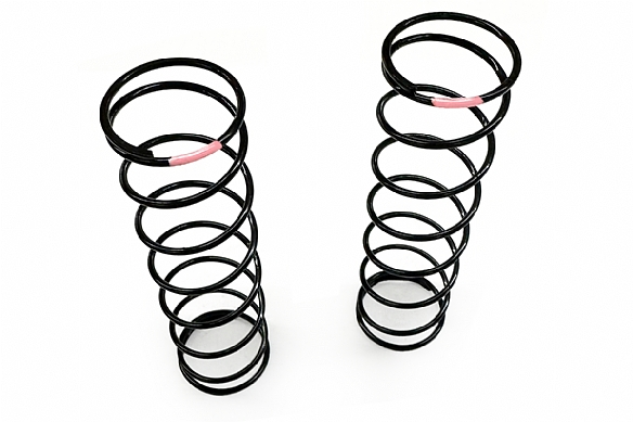Rear 16mm Shock Spring (Pink) - Hard (H) 5.6 lbs - (2 pcs)