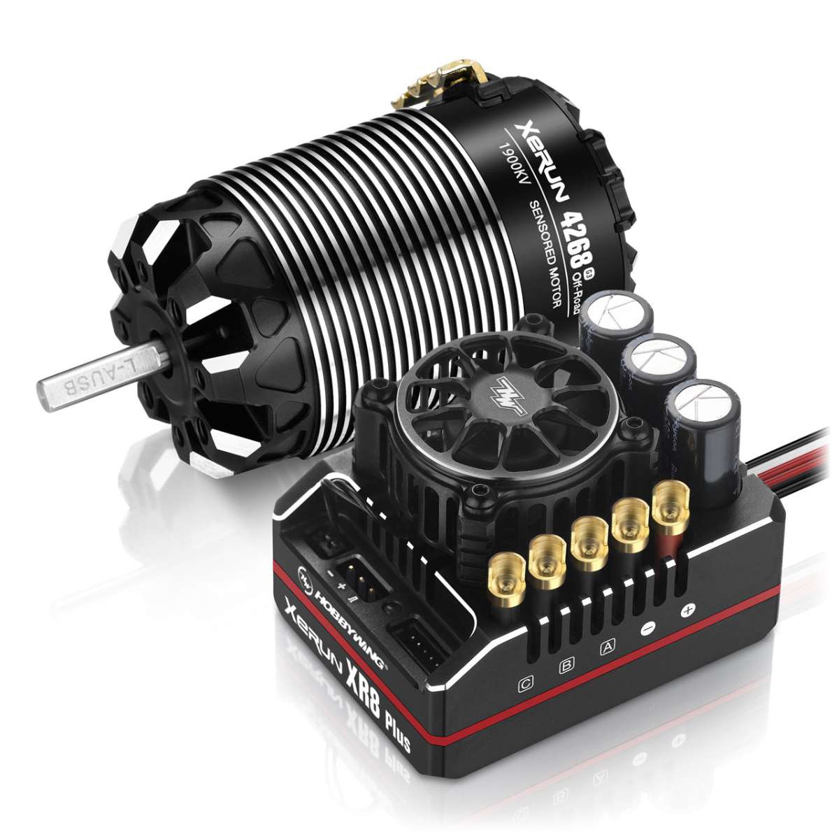 Hobbywing Xerun XR8 Plus G2S Combo 1900kV Motor Off-Road