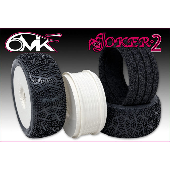 6Mik Joker 2.0 9\22 Gomme Complete 1:8 Buggy (2pz) INCOLLATE