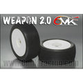 6Mik Weapon 2.0 00\18 Gomme Complete 1:8 Buggy (2pz) INCOLLATE
