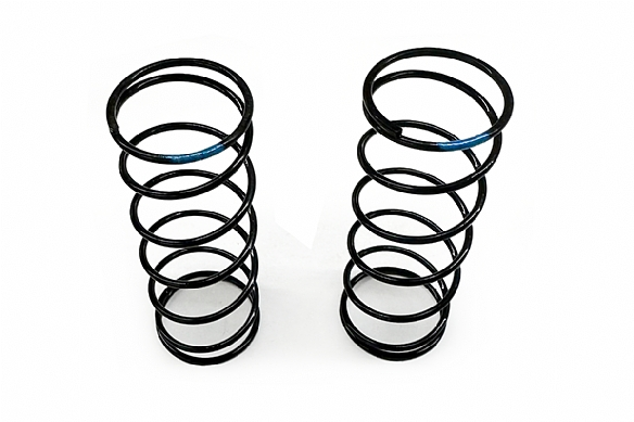 Rear 16mm Shock Spring (Blue) - Soft (S) 5.0 lbs - (2 pcs)