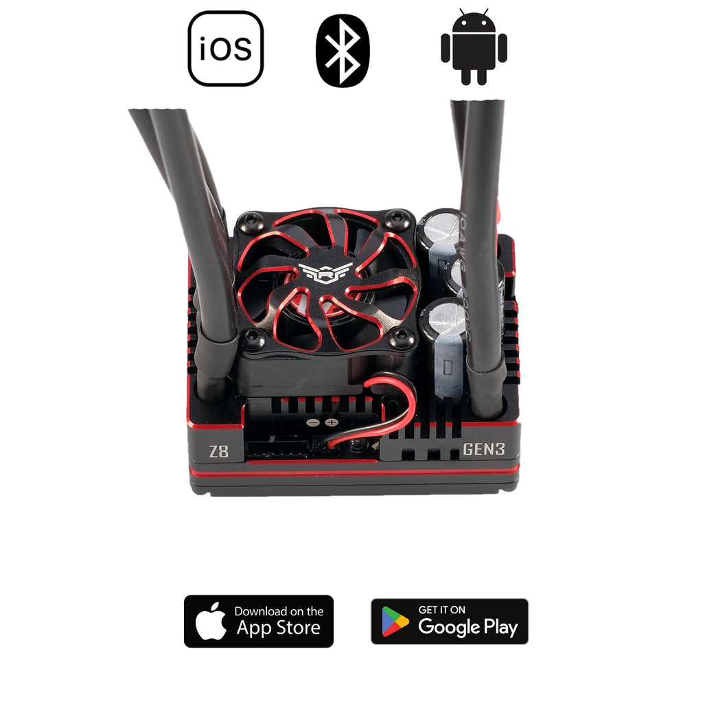 REDS Brushless Combo 1:8 Motore V8 Gen7 1900KW + Esc Z8 G3